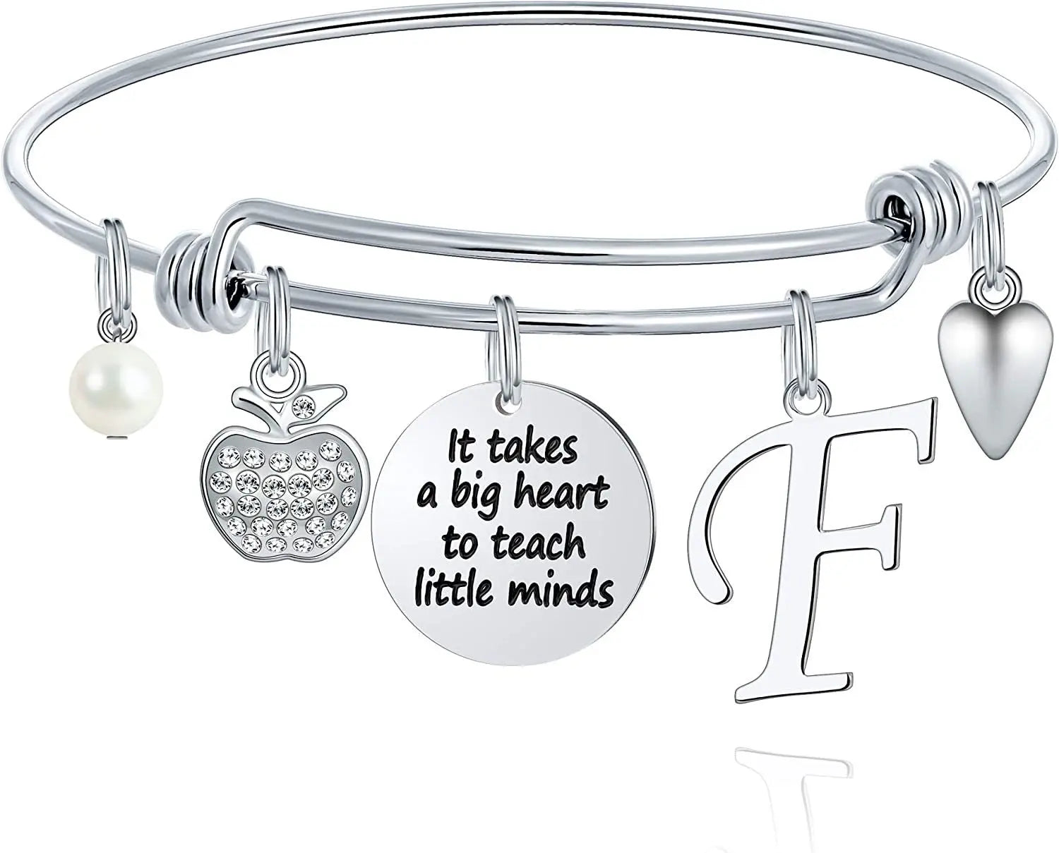 M MOOHAM Teacher Gifts for Women, Teacher Bracelet Teacher Appreciation Gifts End of Year Teacher Gifts for Teachers on Teachers Day - Epic.Wish.Gifts