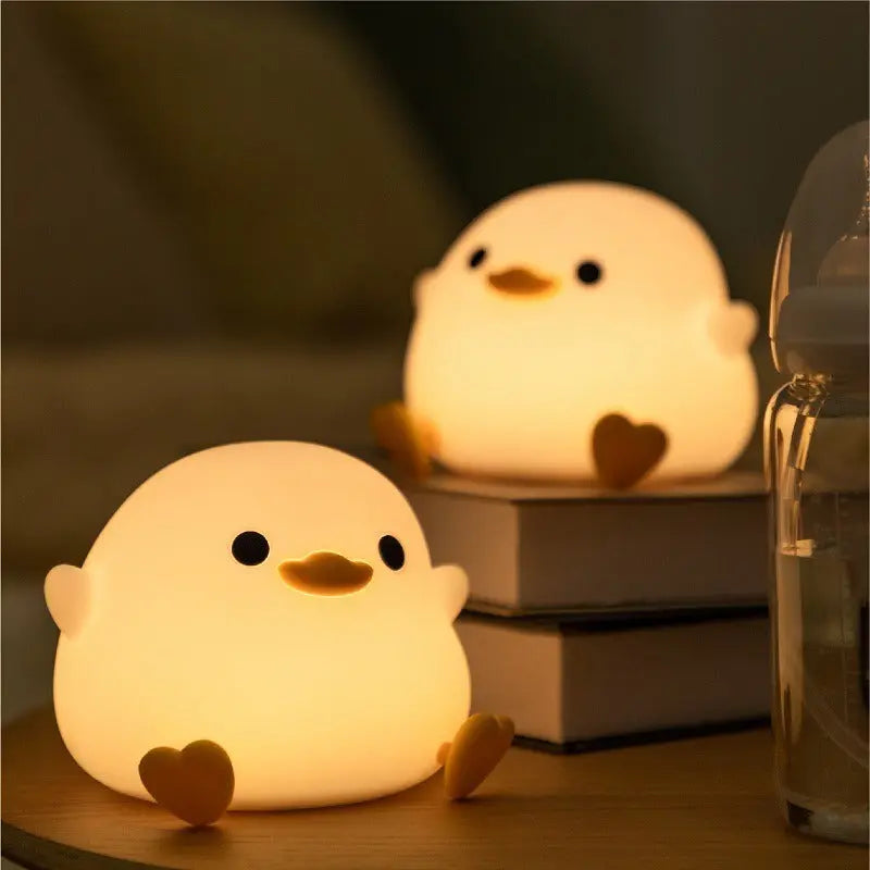 Cute Duck Light, Rechargeable Dimmable Nightlight for Bedrooms - Epic.Wish.Gifts