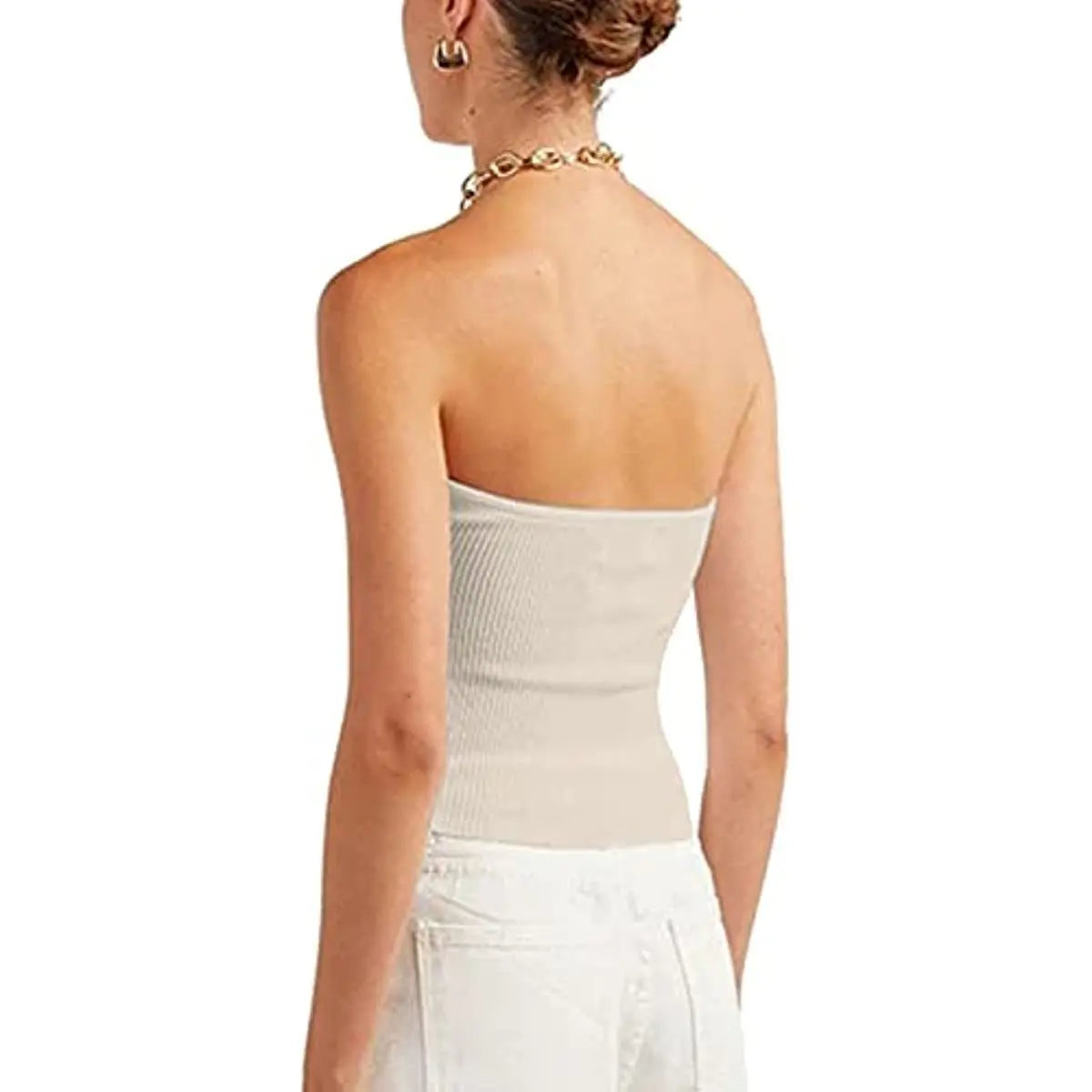 Womens Strapless Crop Top - Epic.Wish.Gifts