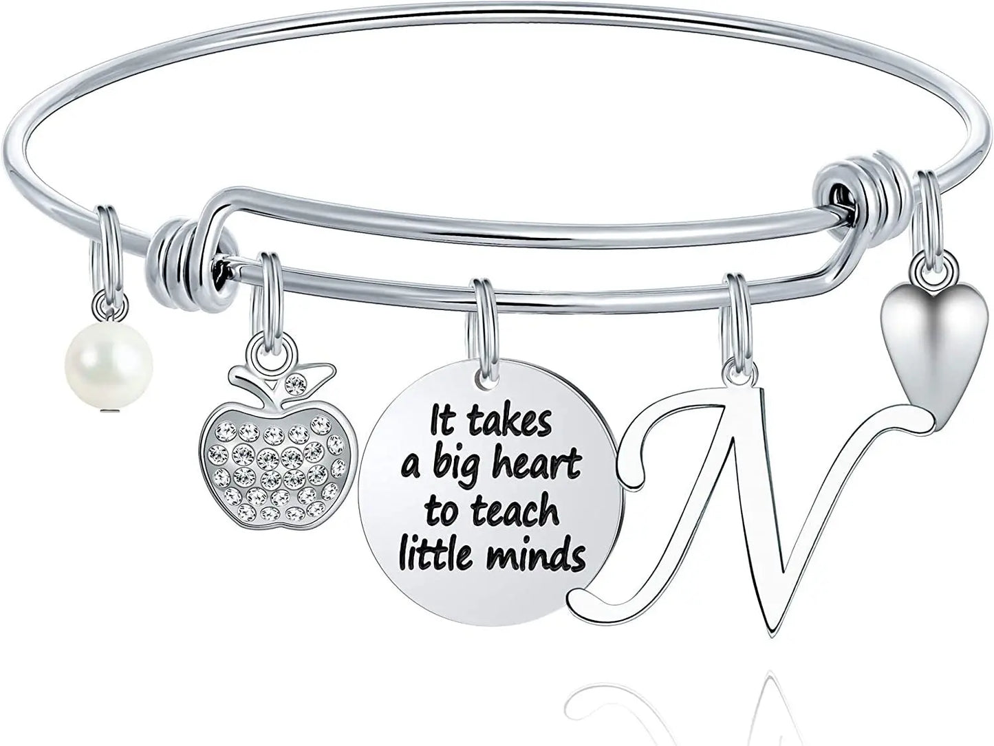 M MOOHAM Teacher Gifts for Women, Teacher Bracelet Teacher Appreciation Gifts End of Year Teacher Gifts for Teachers on Teachers Day - Epic.Wish.Gifts