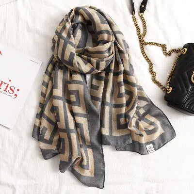 Plaid Scarf for Women Epic.Wish.Gifts