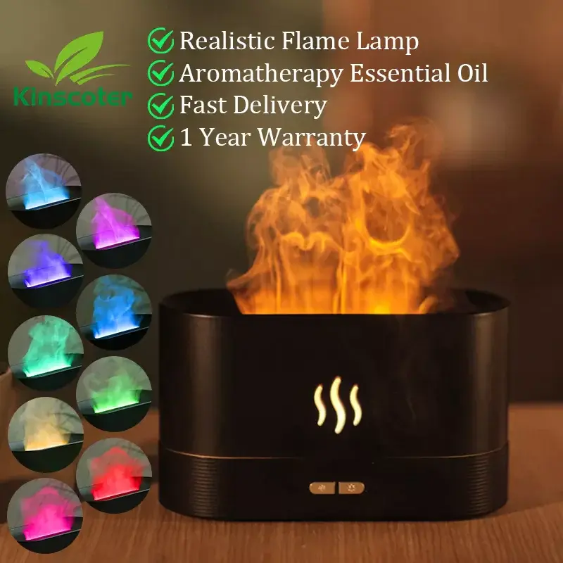 Flame Mist Aroma Diffuser - Epic.Wish.Gifts