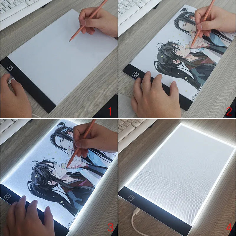 Dimmable LED Drawing Pad for Kids Epic.Wish.Gifts
