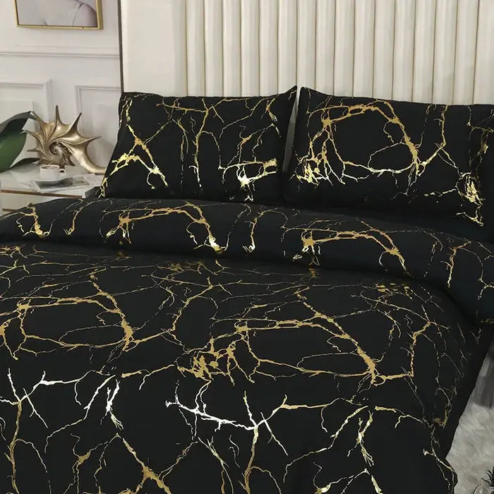 Three-piece Gilding Quilt Cover For Home Use - Epic.Wish.Gifts