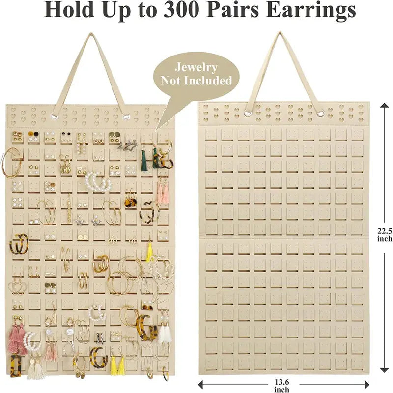 Chic Jewelry Organizer: Stylish Wall-Mounted Storage for Necklaces, Rings, Earrings, and Bracelets - Epic.Wish.Gifts