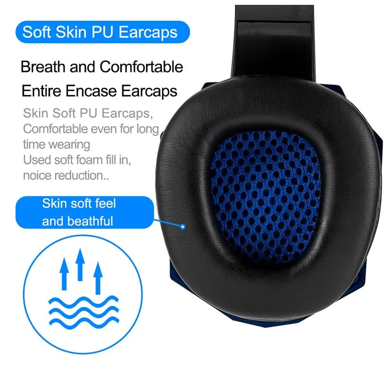 Led Light Wired Gamer Headset - Epic.Wish.Gifts